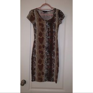 Snake Skin dress size M